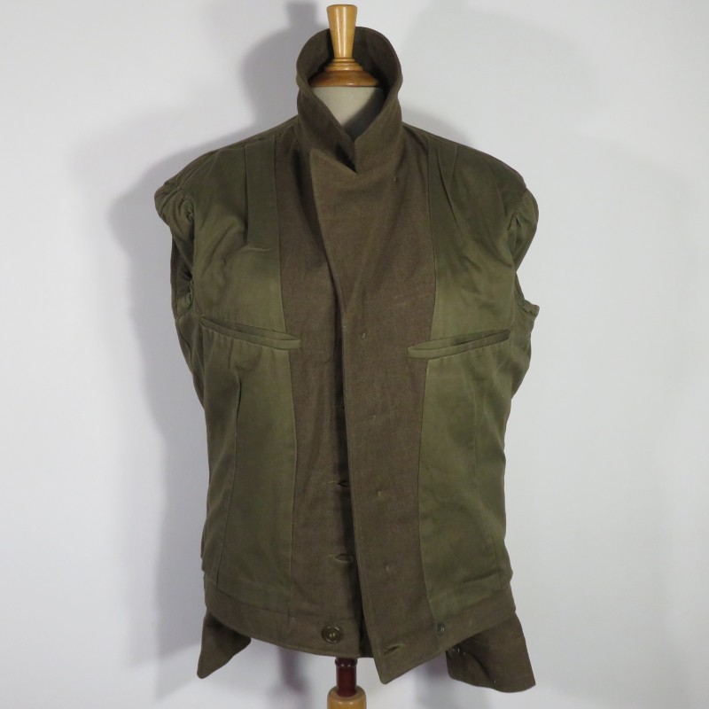 BLOUSON VESTE US " IKE " MODELE 1944 AVEC CALOT SOUTACHE INFANTERIE VESTE ET CALOT AU MEME NOMS