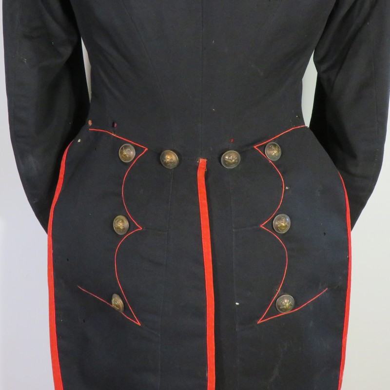 UNIFORME TENUE VESTE FRAC ET PANTALON DE L'ECOLE IMPERIALE POLYTECHNIQUE SECOND EMPIRE NAPOLEON III MODELE 1852