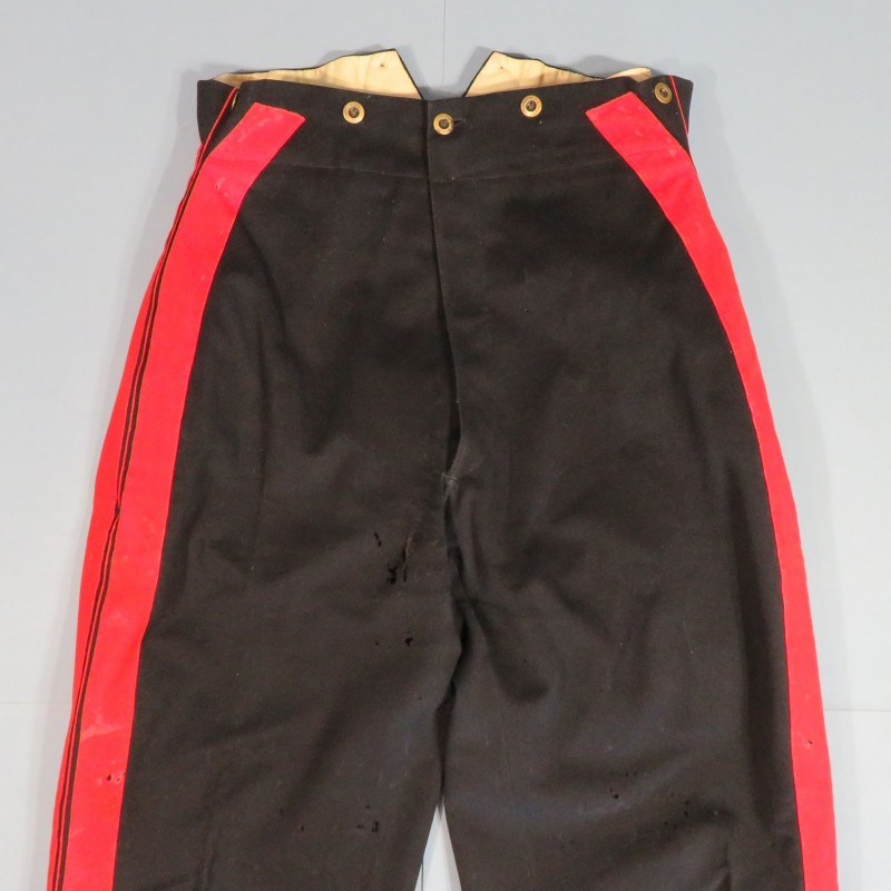 UNIFORME TENUE VESTE FRAC ET PANTALON DE L'ECOLE IMPERIALE POLYTECHNIQUE SECOND EMPIRE NAPOLEON III MODELE 1852