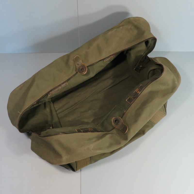 SAC DE TRANSPORT PARACHUTE PARACHUTISTE ARMEE FRANCAISE MODELE MAFCA 171/76 DIMENSIONS 61 X 44 X 21 cm