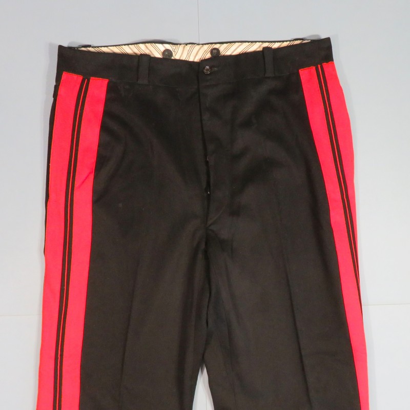 PANTALON 1921 DE GENERAL D'OFFICIER REGIMENT D'ARTILLERIE OU ECOLE MILITAIRE TROISIEME REPUBLIQUE TENUE 1931