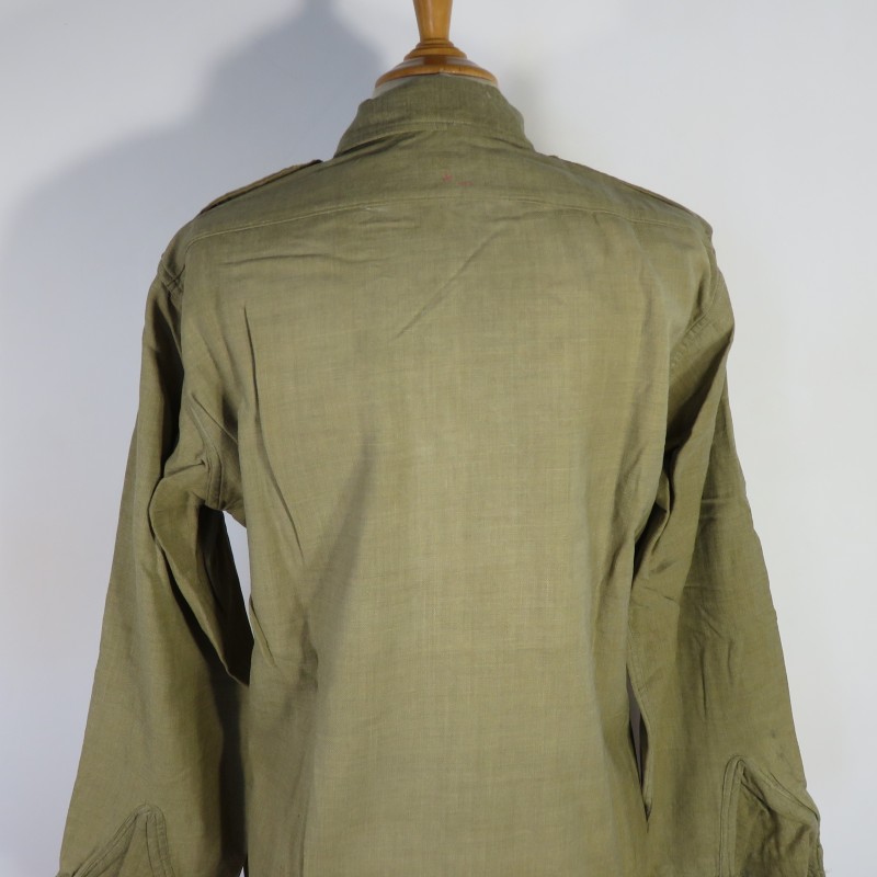 CHEMISE AMERICAINE US TROUPE MODELE 1937 FRANCISEES ARMEE DE LIBERATION 1944 1945 INDOCHINE