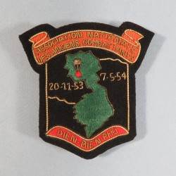 INSIGNE TISSU PARACHUTISTES ASSOCIATION NATIONALE DES ANCIENS COMBATTANTS DE DIEN BIEN PHU EN INDOCHINE