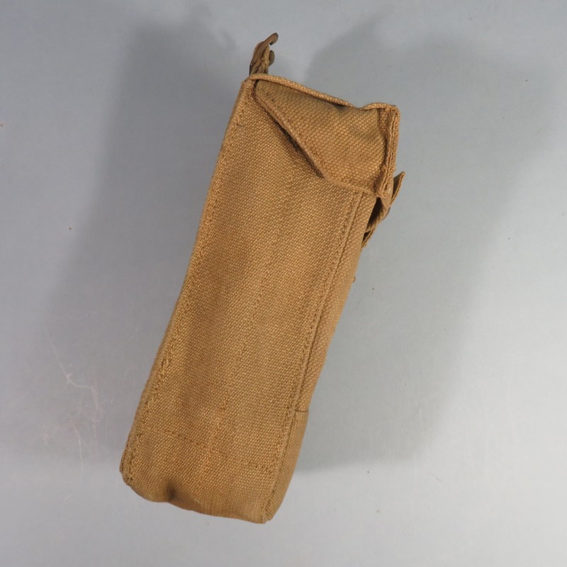 POUCH PORTE CHARGEURS WEB CARTOUCHIERE ANGLAIS 1937 DATE 1939 POUR TRANSPORT DE MUNITIONS STEN FM BREN GRENADES MILLS