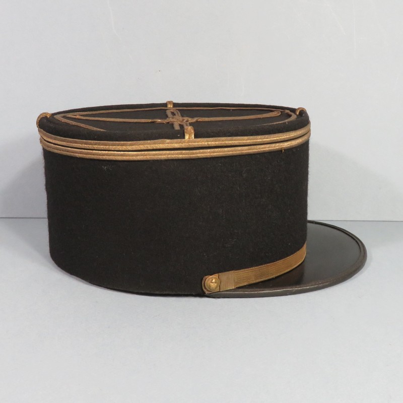 KEPI MODELE 1919 1931 DE LIEUTENANT DU GENIE ETAT MAJOR TSAPEURS TELEGRAPHISTES PIONNIERS ANNEES 1940 1950