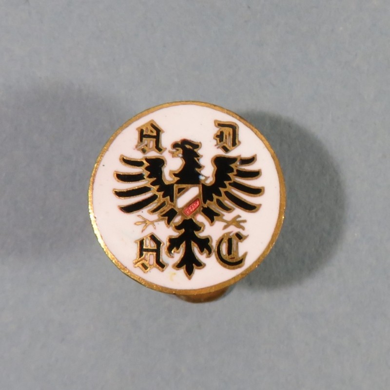 BOUTONNIERE BADGE AIGLE ALLEMAND ET INSIGNE TRICOLORE ADAC ALLGEMEINER DEUTSCHER AUTOMOBILE CLUB