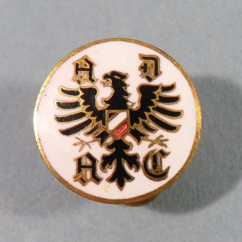 BOUTONNIERE BADGE AIGLE ALLEMAND ET INSIGNE TRICOLORE ADAC ALLGEMEINER DEUTSCHER AUTOMOBILE CLUB