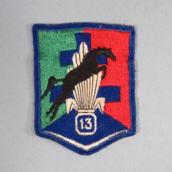 INSIGNE TISSU ESCADRON DE RECONNAISSANCE DE LA 13 ème DBLE DEMI BRIGADE DE LA LEGION ETRANGERE