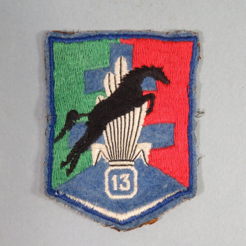 INSIGNE TISSU ESCADRON DE RECONNAISSANCE DE LA 13 ème DBLE DEMI BRIGADE DE LA LEGION ETRANGERE