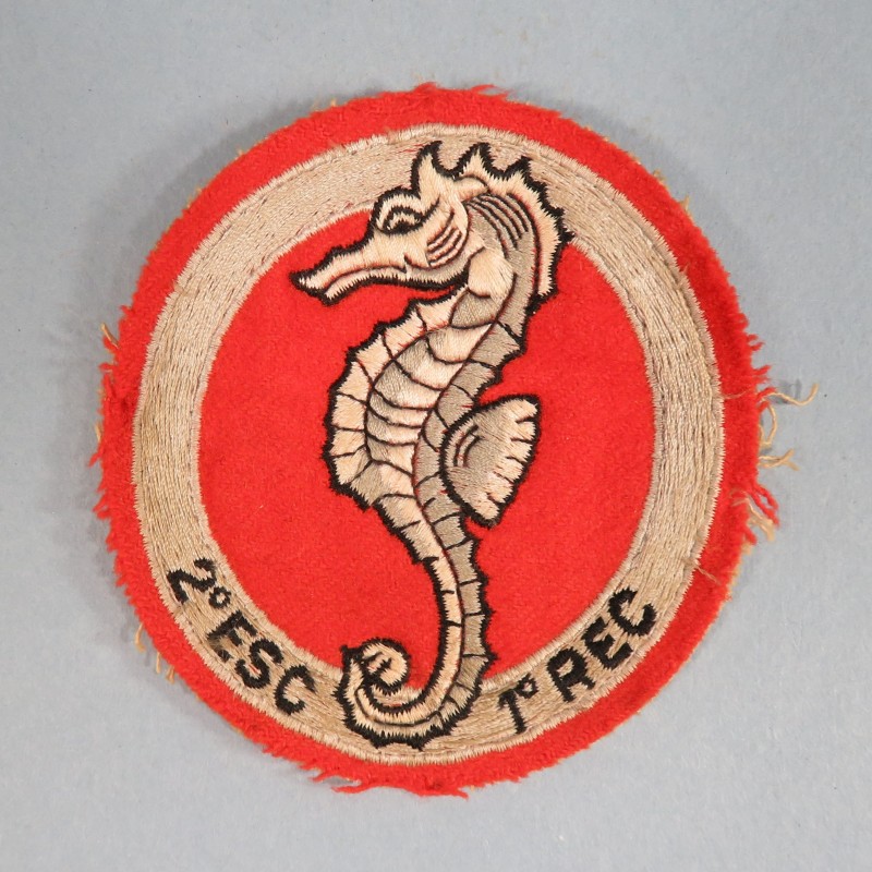 INSIGNE MILITAIRE TISSU LEGION ETRANGERE CAVALERIE 2 ème ESCADRON DU 1 er REC PATCH FRENCH FOREIGN LEGION