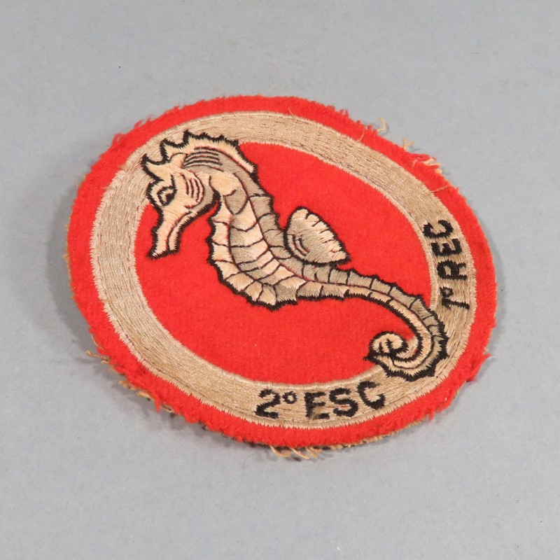 INSIGNE MILITAIRE TISSU LEGION ETRANGERE CAVALERIE 2 ème ESCADRON DU 1 er REC PATCH FRENCH FOREIGN LEGION