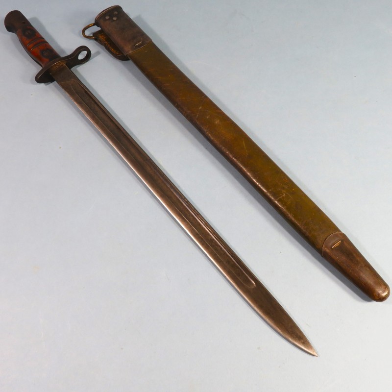 BAIONNETTE US WINCHESTER MODELE 1917 POUR FUSIL ENFIELD ET TRENCH GUN DATEE 1917 GUERRE 1914 1918 US BAYONET WW1