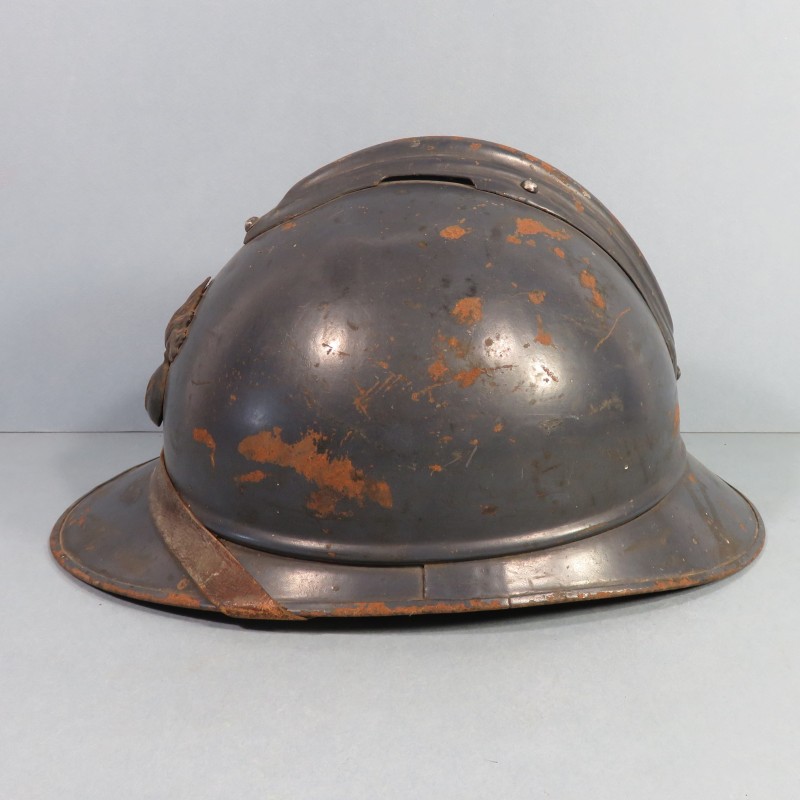 CASQUE ADRIAN MODELE 1915 INFANTERIE CAVALERIE LEGION COMPLET GUERRE 1914-1918 FRENCH HELMET WW1