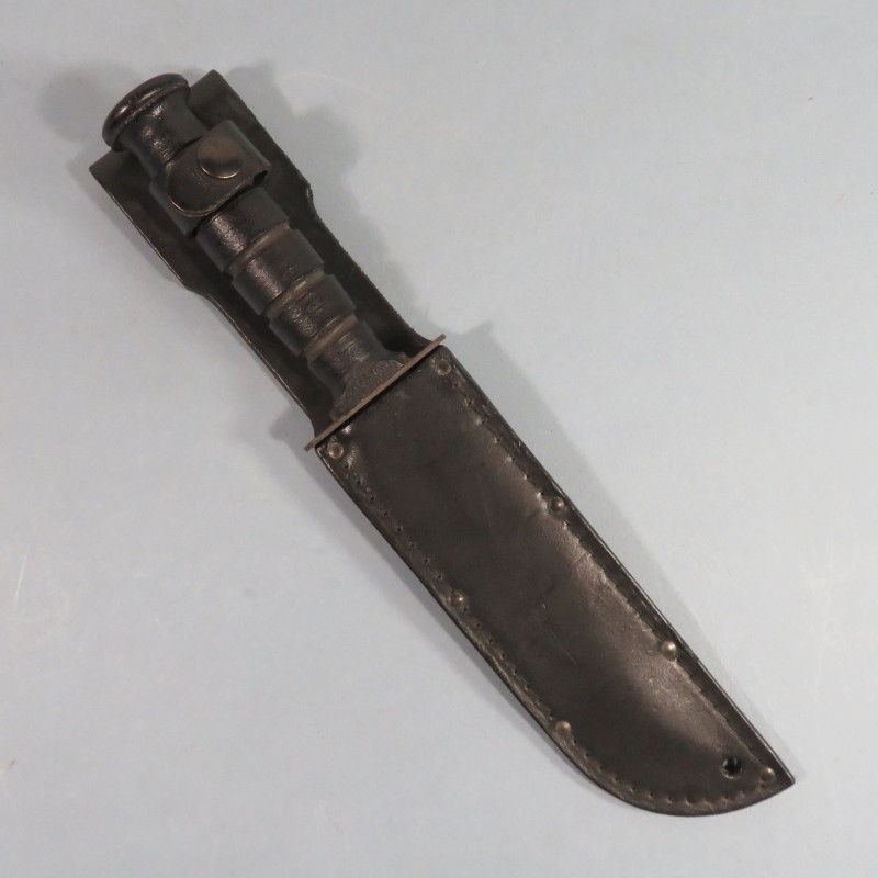 COUTEAU DE COMBAT KABAR USMC US CAMILLUS MARQUAGE LAME US. ONTARIO COMMANDOS MARIN'S