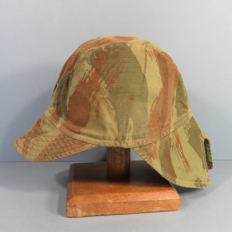 CASQUETTE INDOCHINE ALGERIE BIGEARD CAMOUFLAGE LEZARD LIZAR CAMO FABRICATION FANTAISIE TAILLE 54