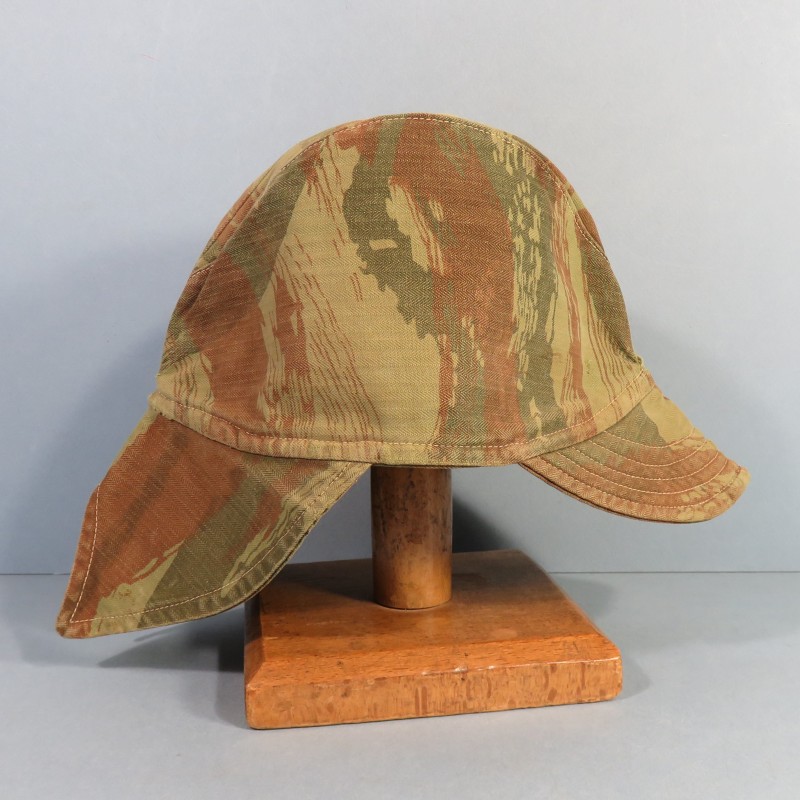 CASQUETTE INDOCHINE ALGERIE BIGEARD CAMOUFLAGE LEZARD LIZAR CAMO FABRICATION FANTAISIE TAILLE 54