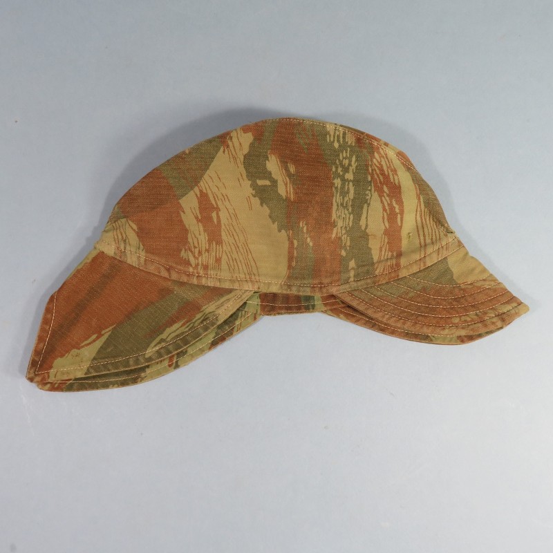 CASQUETTE INDOCHINE ALGERIE BIGEARD CAMOUFLAGE LEZARD LIZAR CAMO FABRICATION FANTAISIE TAILLE 54