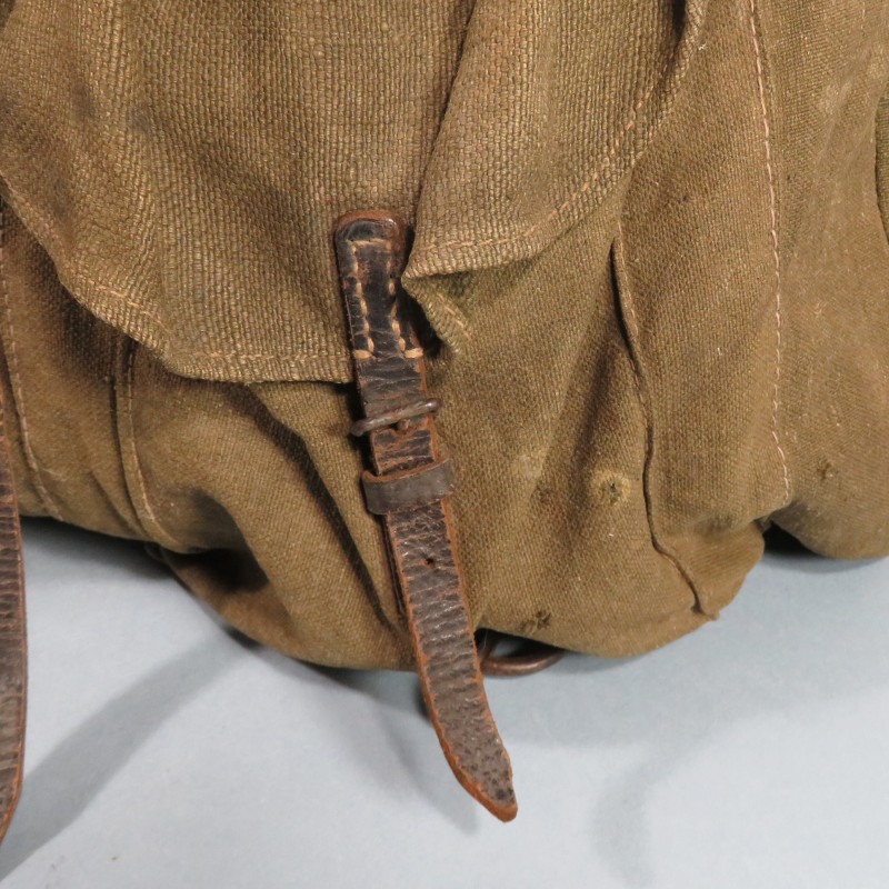 GRAND SAC A DOS ALLEMAND COMBATS WEHRMACHT COULEUR MODELE 1931 FABRICATION MARQUEE RBNR GERMAN BACKPACK WW2