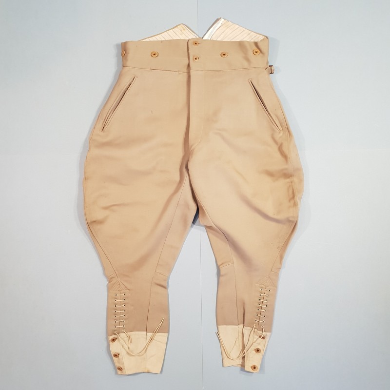 PANTALON CULOTTE MODELE MASTIC POUR UNIFORME D'OFFICIERS 1939 - 1940