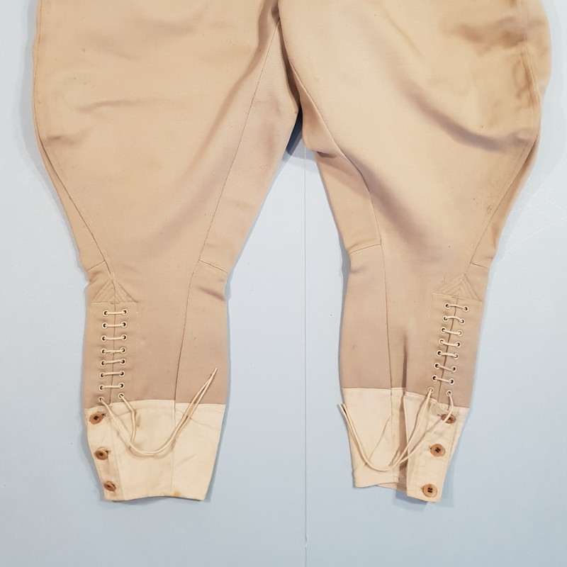 PANTALON CULOTTE MODELE MASTIC POUR UNIFORME D'OFFICIERS 1939 - 1940