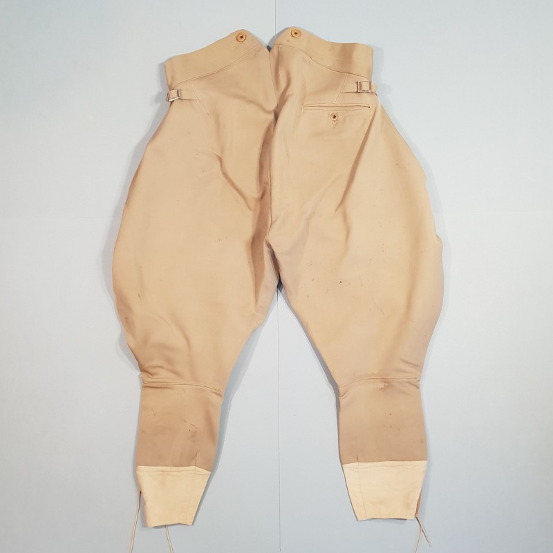 PANTALON CULOTTE MODELE MASTIC POUR UNIFORME D'OFFICIERS 1939 - 1940