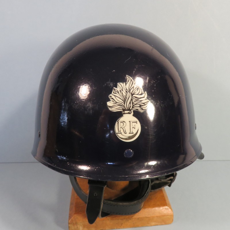 CASQUE F1 GENDARMERIE NATIONALE GRENADE PHOSPHORESSENTE FABRICATION DUNOIS GALLET 1992