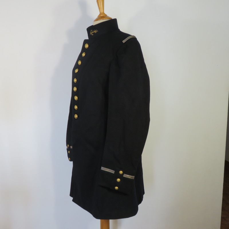 VESTE D'UNIFORME MODELE 1931 D'UN ADJUDANT DE L'INFANTERIE COLONIALE DATEE 1935