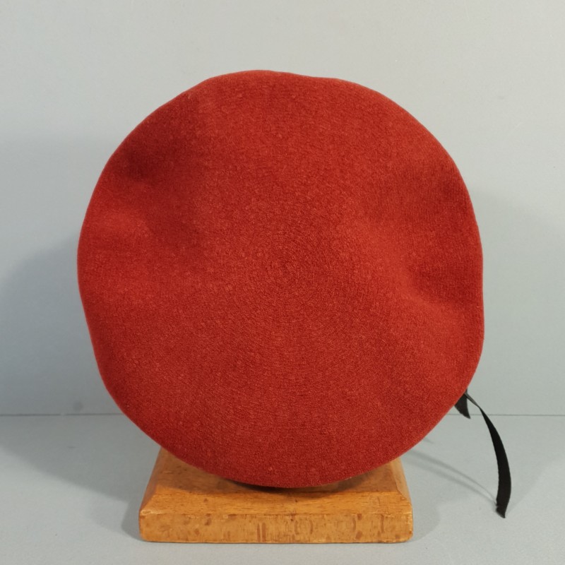 BERET ROUGE AMARANTE HUSSARDS PARACHUTISTES TAILLE 55 FABRICATION ANNEES 2000 1er RHP