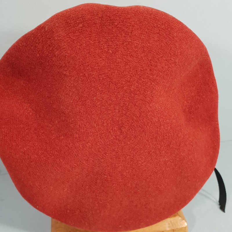 BERET ROUGE AMARANTE HUSSARDS PARACHUTISTES TAILLE 55 FABRICATION ANNEES 2000 1er RHP