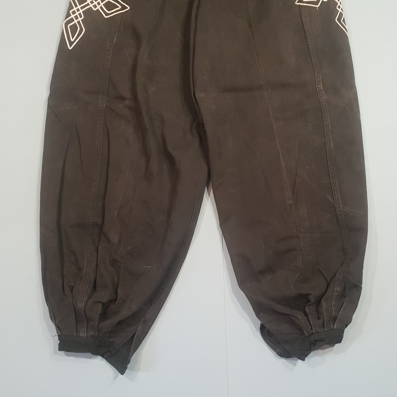 PANTALON SAROUEL FLOTTARD NOIR FANTAISIE ARMEE D'AFRIQUE SPAHIS MEHARISTES TIRAILLEURS LEGION ETRANGERE CSPL