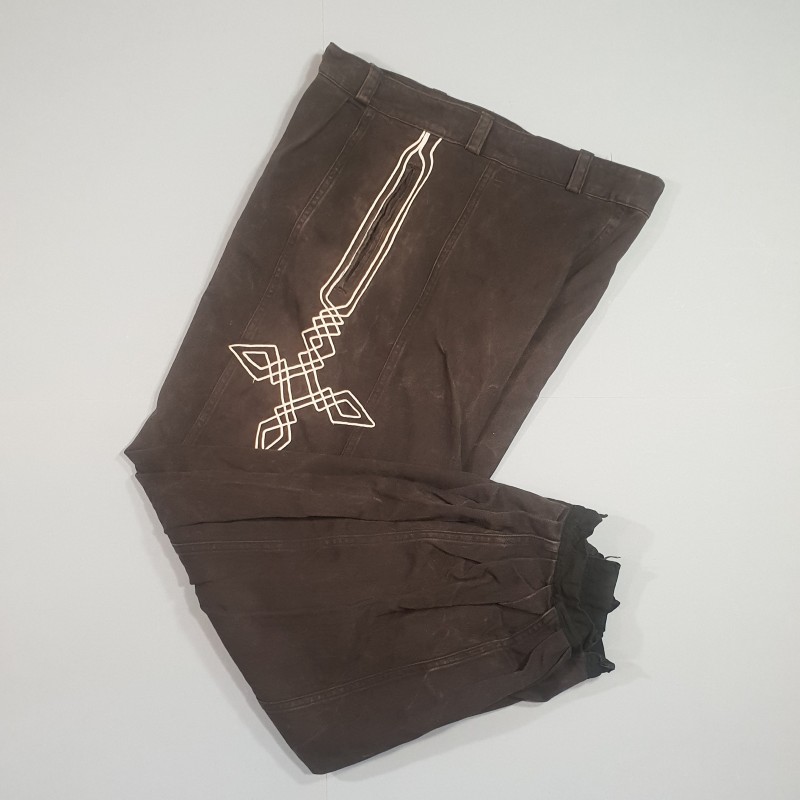 PANTALON SAROUEL FLOTTARD NOIR FANTAISIE ARMEE D'AFRIQUE SPAHIS MEHARISTES TIRAILLEURS LEGION ETRANGERE CSPL