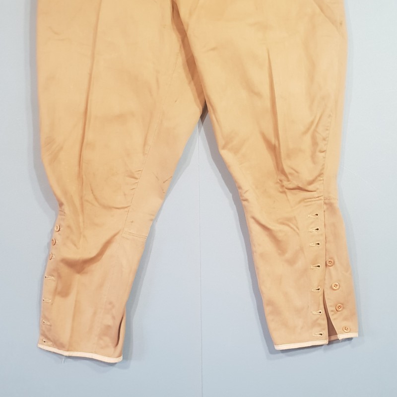 PANTALON CULOTTE QUALITE SOUS OFFICIERS OU OFFICIER TYPE 1929 DES TROUPES D'AFRIQUE ET COLONIALES TIRAILLEURS LEGION ETRANGERE