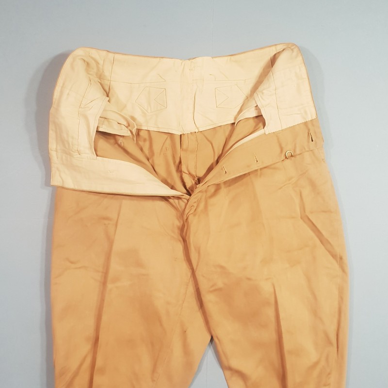 PANTALON CULOTTE QUALITE SOUS OFFICIERS OU OFFICIER TYPE 1929 DES TROUPES D'AFRIQUE ET COLONIALES TIRAILLEURS LEGION ETRANGERE