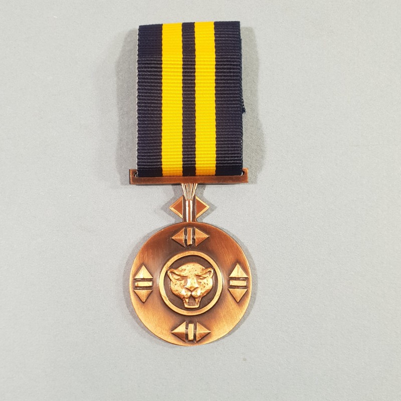 BOPHUTATSWANA AFRIQUE DU SUD MEDAILLE D'HONNEUR DES FORCE DE DEFENSE DEFENCE FORCE COMENDATION SOUTH AFRICA MEDAL °