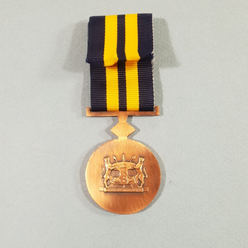 BOPHUTATSWANA AFRIQUE DU SUD MEDAILLE D'HONNEUR DES FORCE DE DEFENSE DEFENCE FORCE COMENDATION SOUTH AFRICA MEDAL °