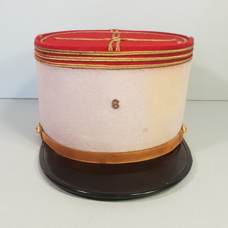 KEPI DE CAPITAINE OFFICIER DU 9 ème RTA REGIMENT DE TIRAILLEURS ALGERIENS ANNEES 1950 - 1960 TAILLE 58