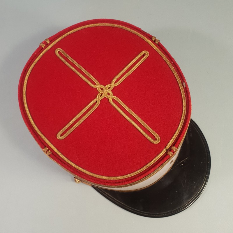 KEPI DE CAPITAINE OFFICIER DU 9 ème RTA REGIMENT DE TIRAILLEURS ALGERIENS ANNEES 1950 - 1960 TAILLE 58