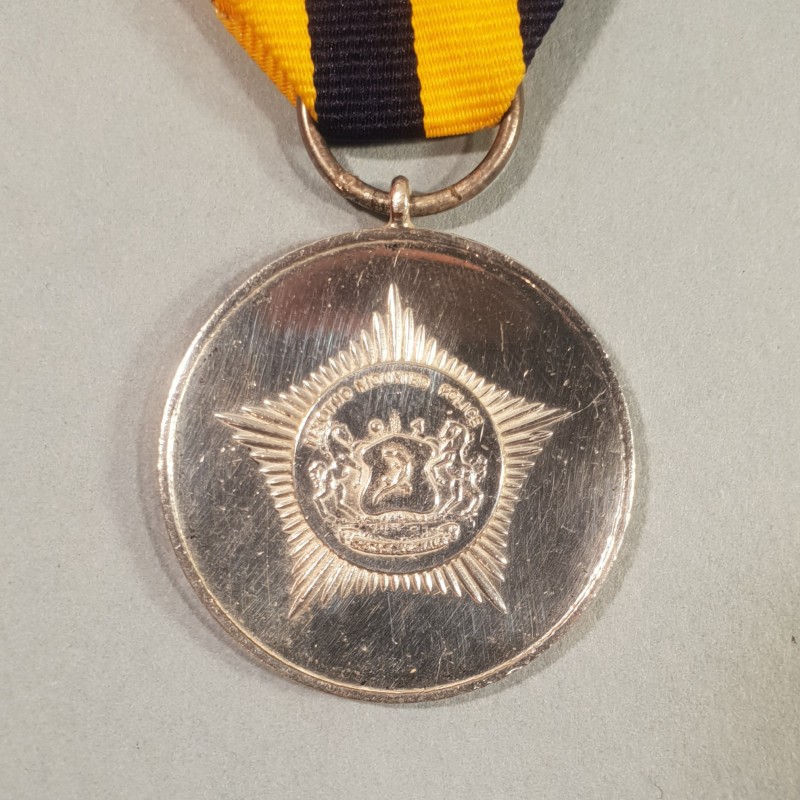 LESOTHO AFRIQUE DU SUD MEDAILLE DE LA POLICE LONG SERVICE ET BONNE CONDUITE LSGC SOUTH AFRICA MEDAL °