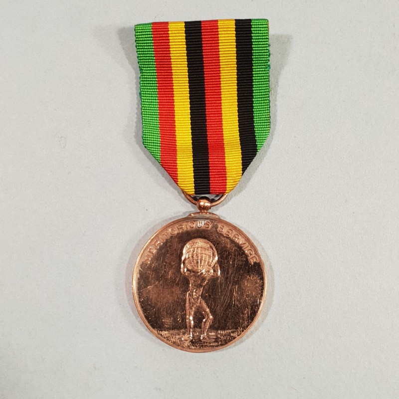 OUGANDA AFRIQUE DU SUD MEDAILLE DES FORCES DE POLICE SERVICE EXEPTIONNEL MERITORIOUS SERVICE SOUTH AFRICA UGANDA MEDAL °