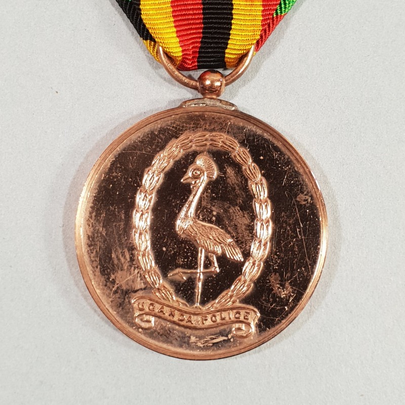 OUGANDA AFRIQUE DU SUD MEDAILLE DES FORCES DE POLICE SERVICE EXEPTIONNEL MERITORIOUS SERVICE SOUTH AFRICA UGANDA MEDAL °