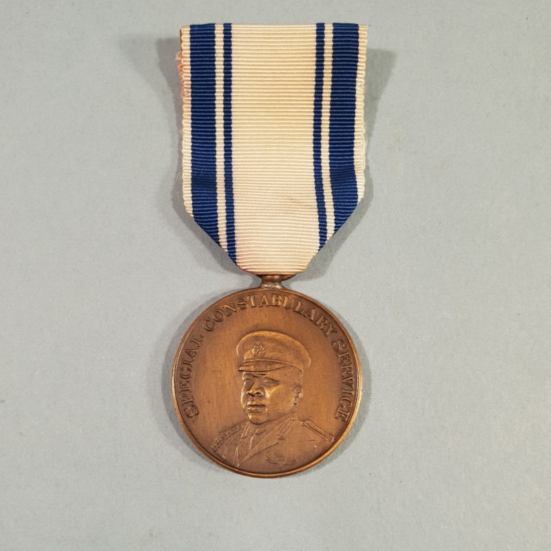 OUGANDA AFRIQUE DU SUD MEDAILLE DES FORCES DE POLICE SERVICE SPECIAL DE LA GENDARMERIE SOUTH AFRICA UGANDA MEDAL °