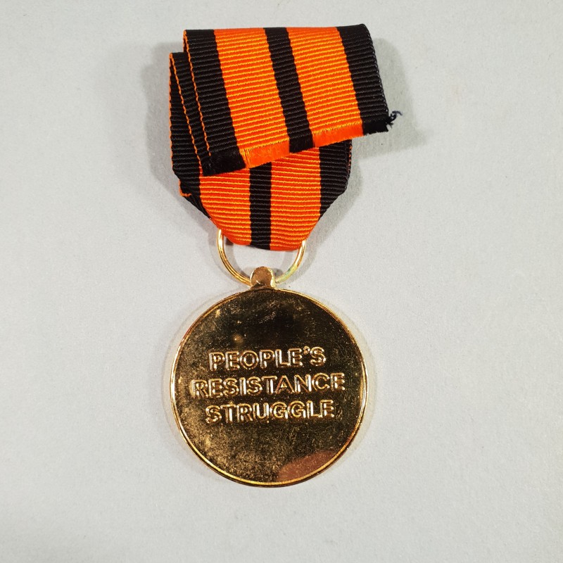 OUGANDA AFRIQUE DU SUD MEDAILLE DES VOLONTAIRES CIVILS NALUBALE MECDAILLE D'HONEUR SOUTH AFRICA UGANDA MEDAL °