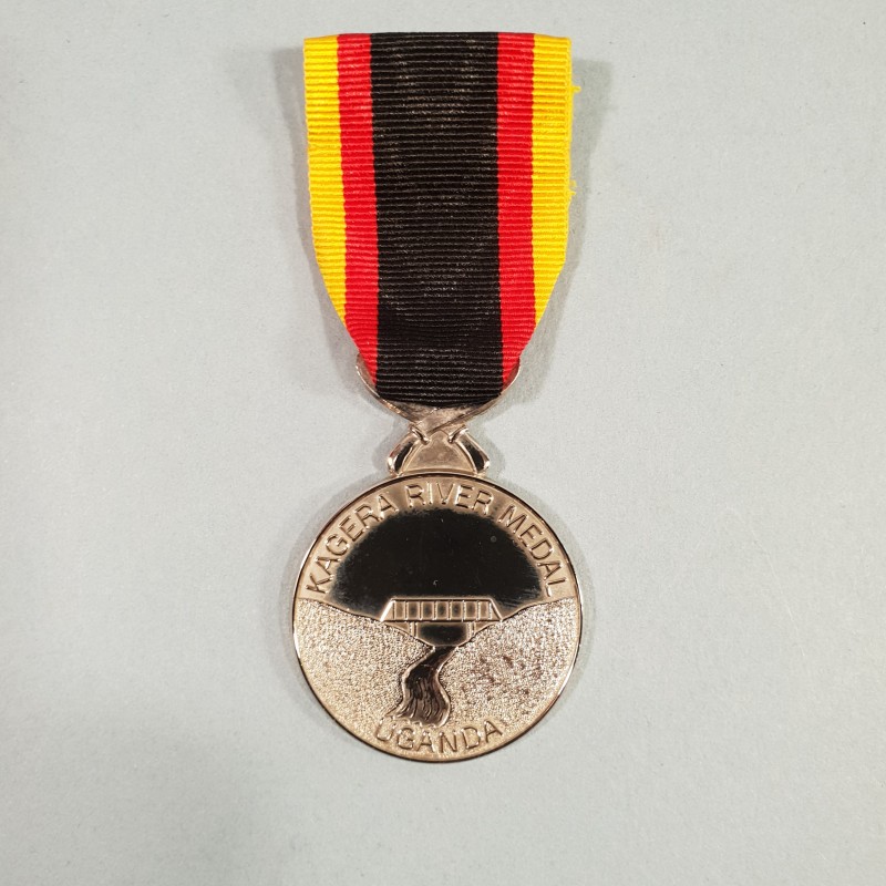 OUGANDA AFRIQUE DU SUD MEDAILLE DE LA KAGERA RIVER GUERRE AVEC LA TANZANIE SOUTH AFRICA UGANDA MEDAL °