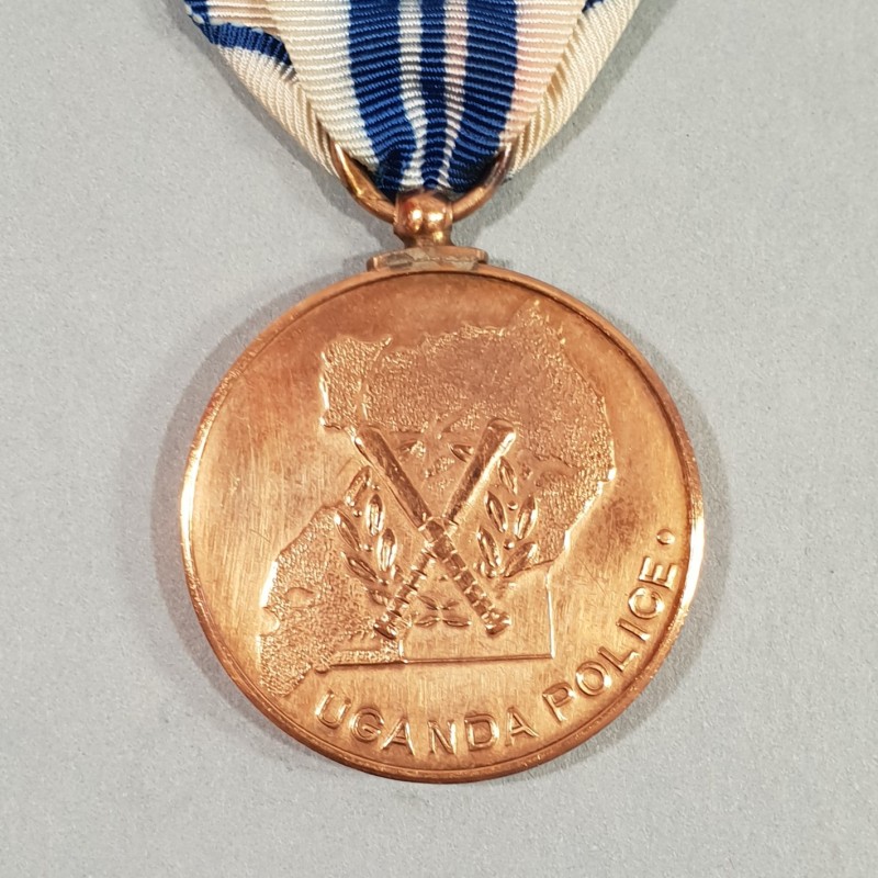 OUGANDA AFRIQUE DU SUD MEDAILLE DU JUBILEE DES 50 ANS DES FORCES DE POLICE 1905 - 1955 SOUTH AFRICA UGANDA MEDAL °