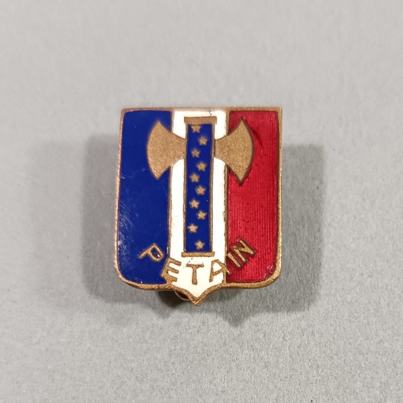 PETIT INSIGNE OU BOUTONNIERE PROPAGANDE OU SOUVENIR DU MARECHAL PETAIN 1940 1944 GVT DE VICHY