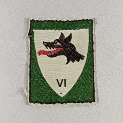 INSIGNE TISSU CHANTIERS DE JEUNESSE CJF VI 6 DE GEVAUDAN (GARD)